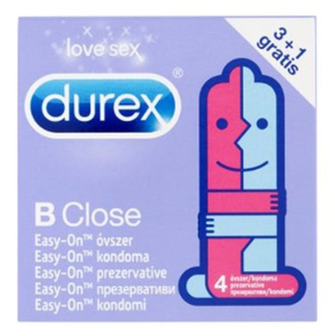 Durex B Close prezerwatywy extra nawilżane