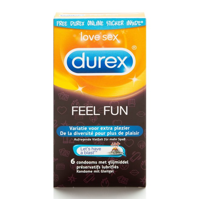 Durex Emoji Feel Fun prezerwatywy