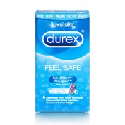 Durex Emoji Feel Safe prezerwatywy nawilżane thumbnail