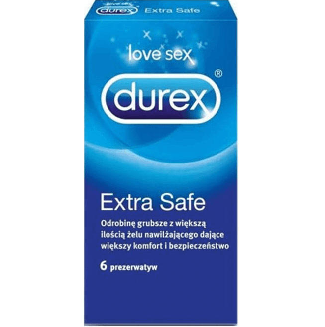 Durex Extra Safe prezerwatywy lateksowe