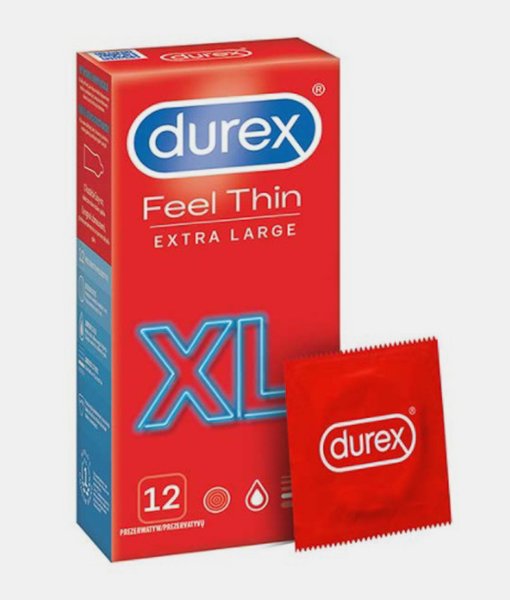 Durex Feel Thin XL prezerwatywy cienkie