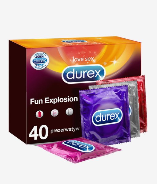 Durex Fun Explosion zestaw prezerwatyw