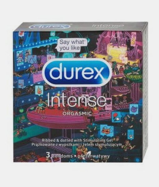 Durex Intense Emoji prezerwatywy stymulujące
