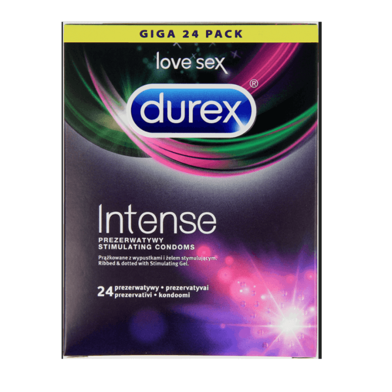 Durex Intense prezerwatywy potęgujące doznania