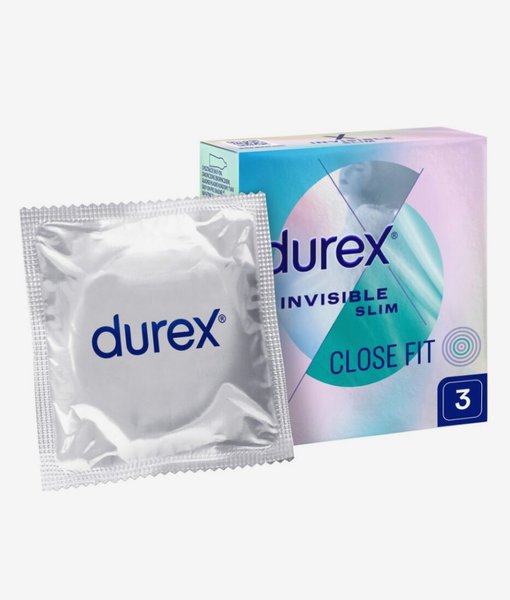 Durex Invisible Close Fit dopasowane ultracienkie prezerwatywy