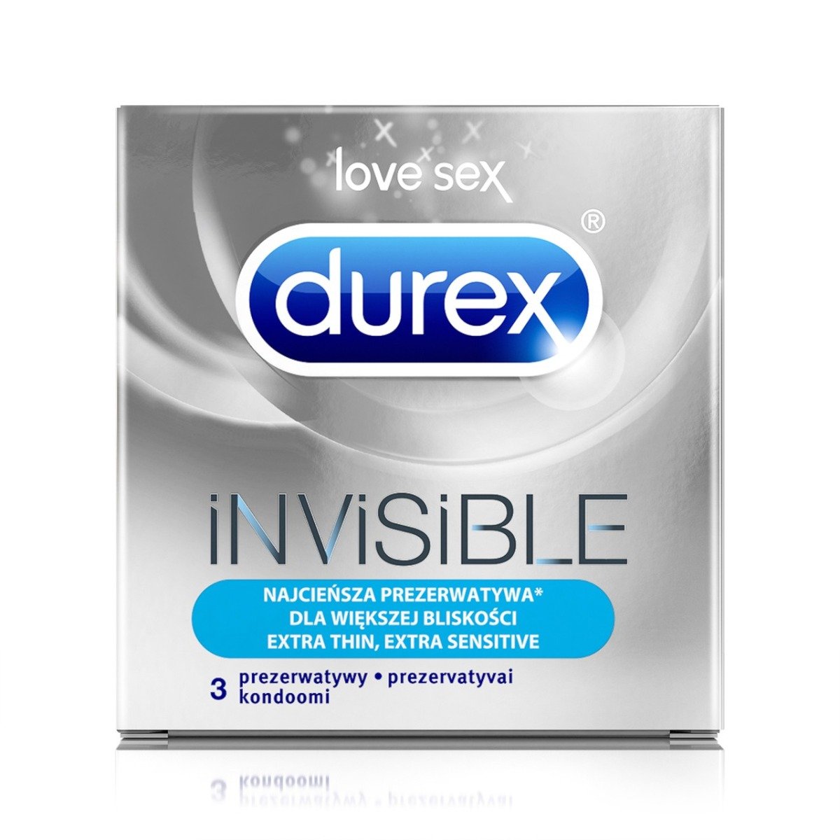 Durex Invisible Ultracienkie prezerwatywy