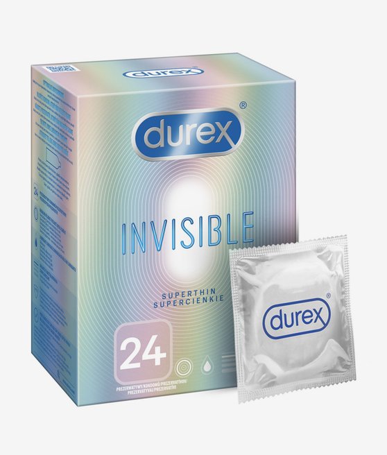 Durex Invisible ultracienkie prezerwatywy