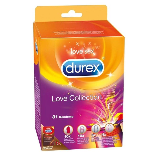 Durex Love sex prezerwatywy lateksowe mix