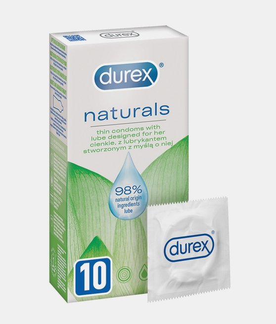 Durex Naturals prezerwatywy z myślą o niej 