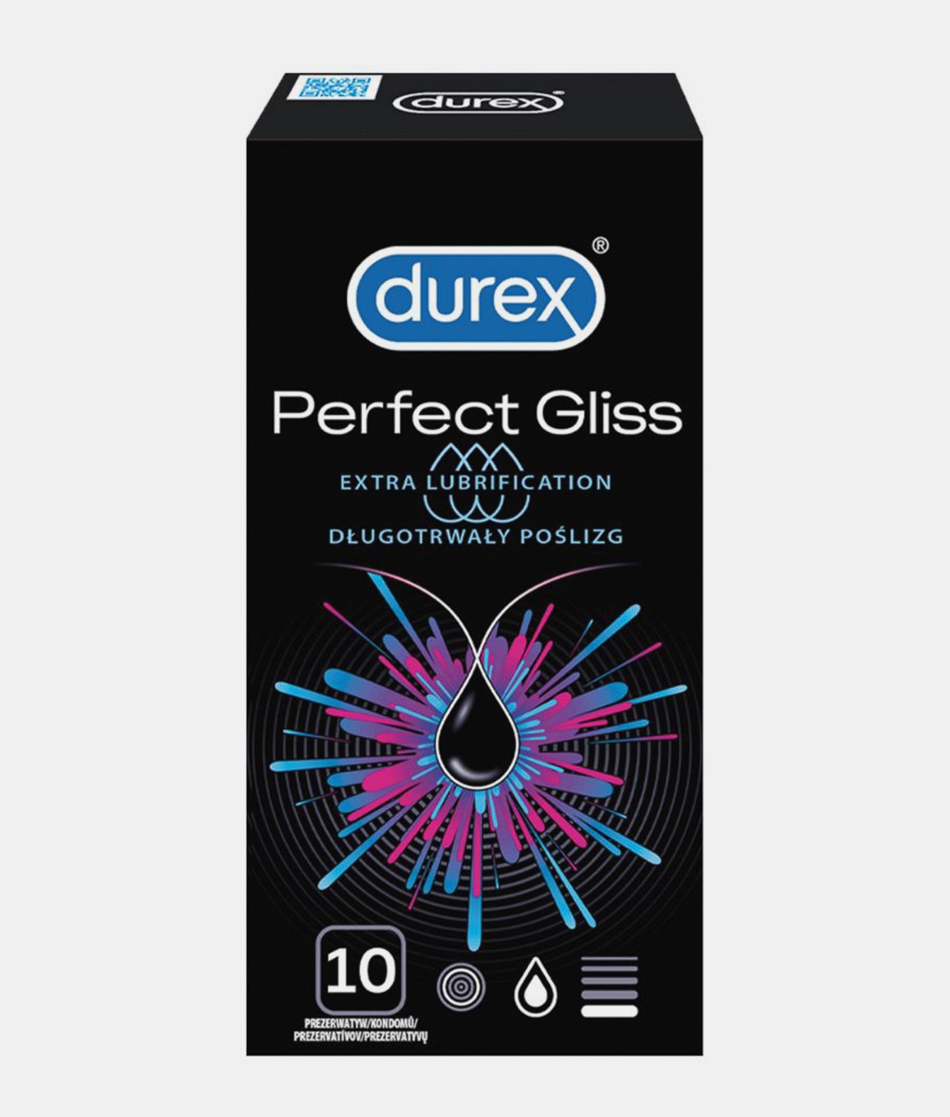 Durex Perfect Gliss prezerwatywy lateksowe