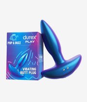 Durex Play Pop & Buzz wibrujący korek analny thumbnail