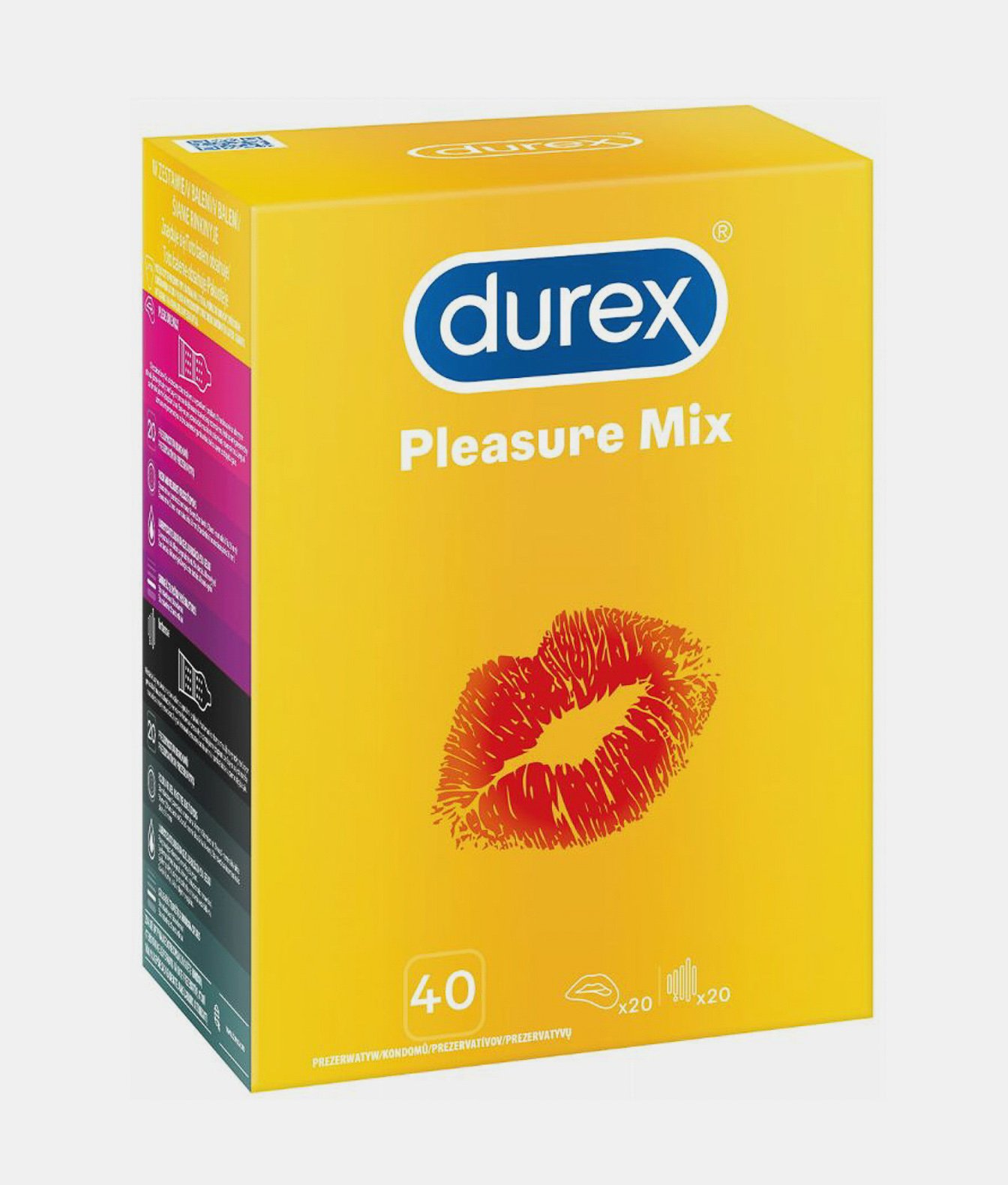 Durex Pleasure Mix Zestaw prezerwatyw