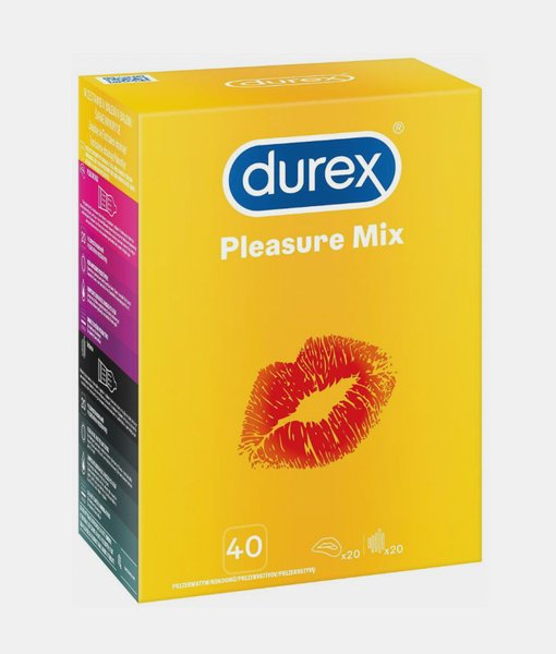 Durex Pleasure Mix Zestaw prezerwatyw