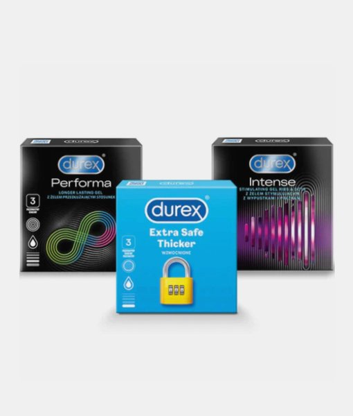 Durex Starter Pack zestaw prezerwatyw 