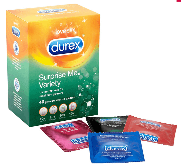 Durex Surprise me zestaw prezerwatyw