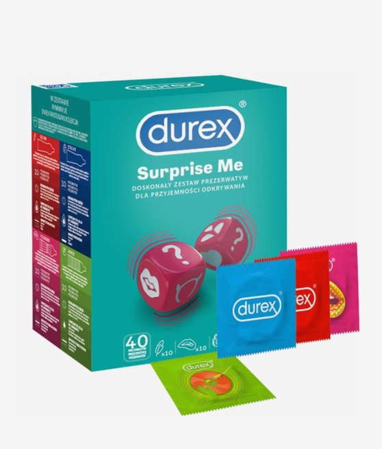 Durex Surprise zestaw prezerwatyw 