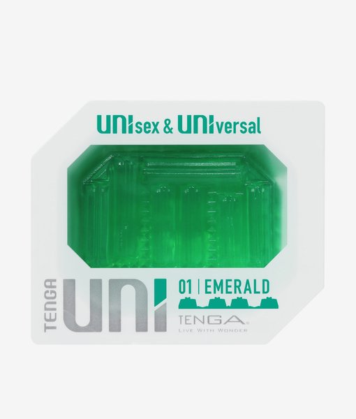 Tenga Uni Emerald Sleeve masturbator unisex