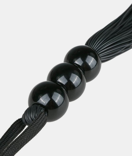 Black Silicone Whip silikonowy bat