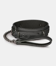 Fetish collar with leash obroża ze smyczą thumbnail