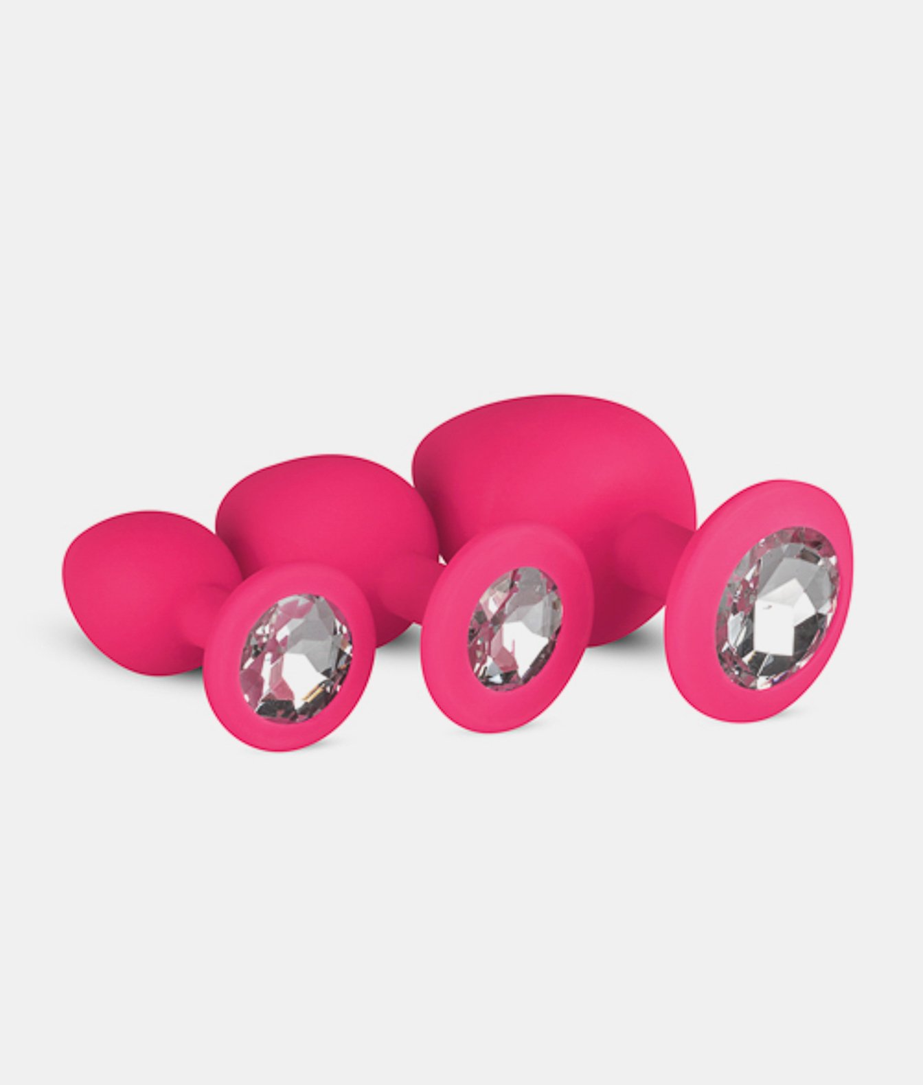 Anal Collection silikonowy korek analny z diamentem