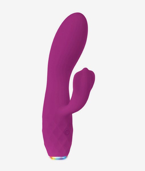 Evolved glimmer purple wibrator króliczek
