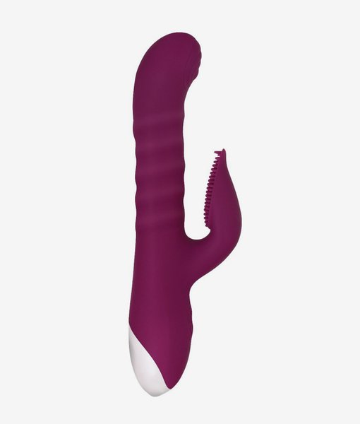 Evolved lovely lucy purple wibrator króliczek