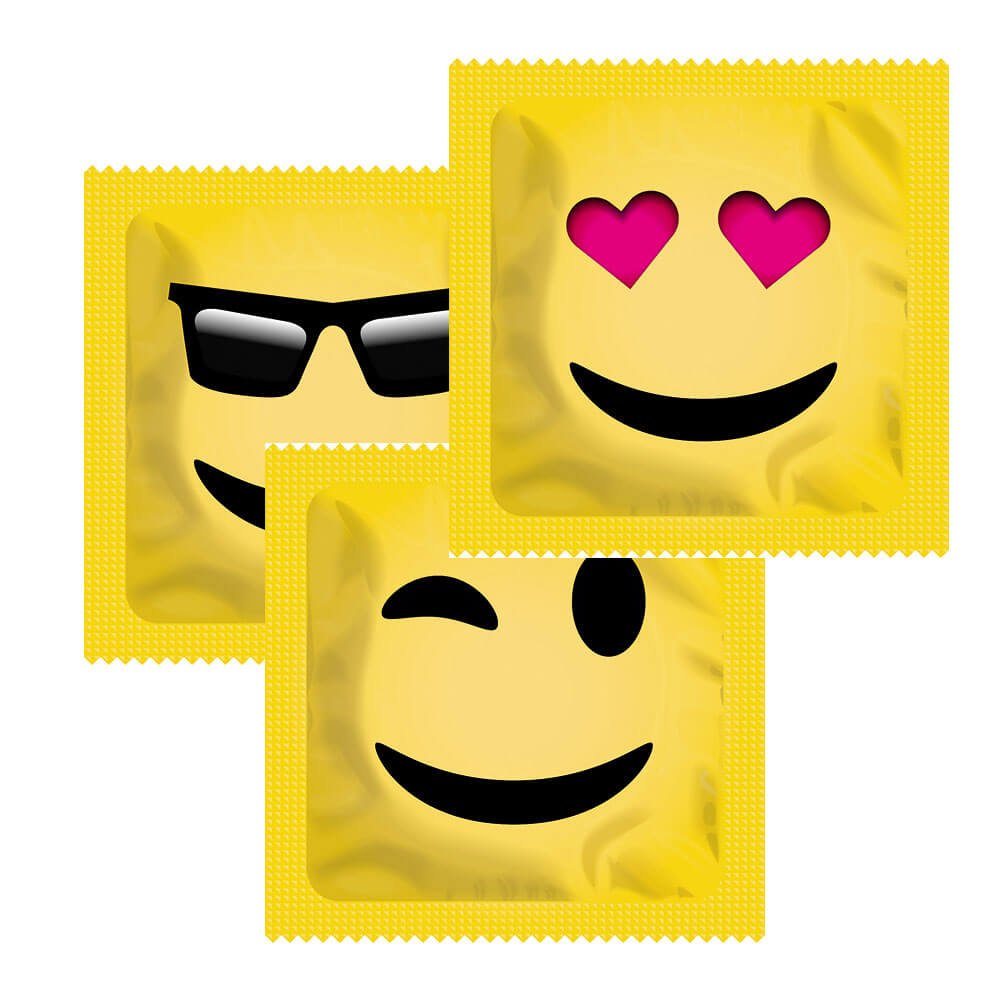 Exs Emoji prezerwatywy lateksowe