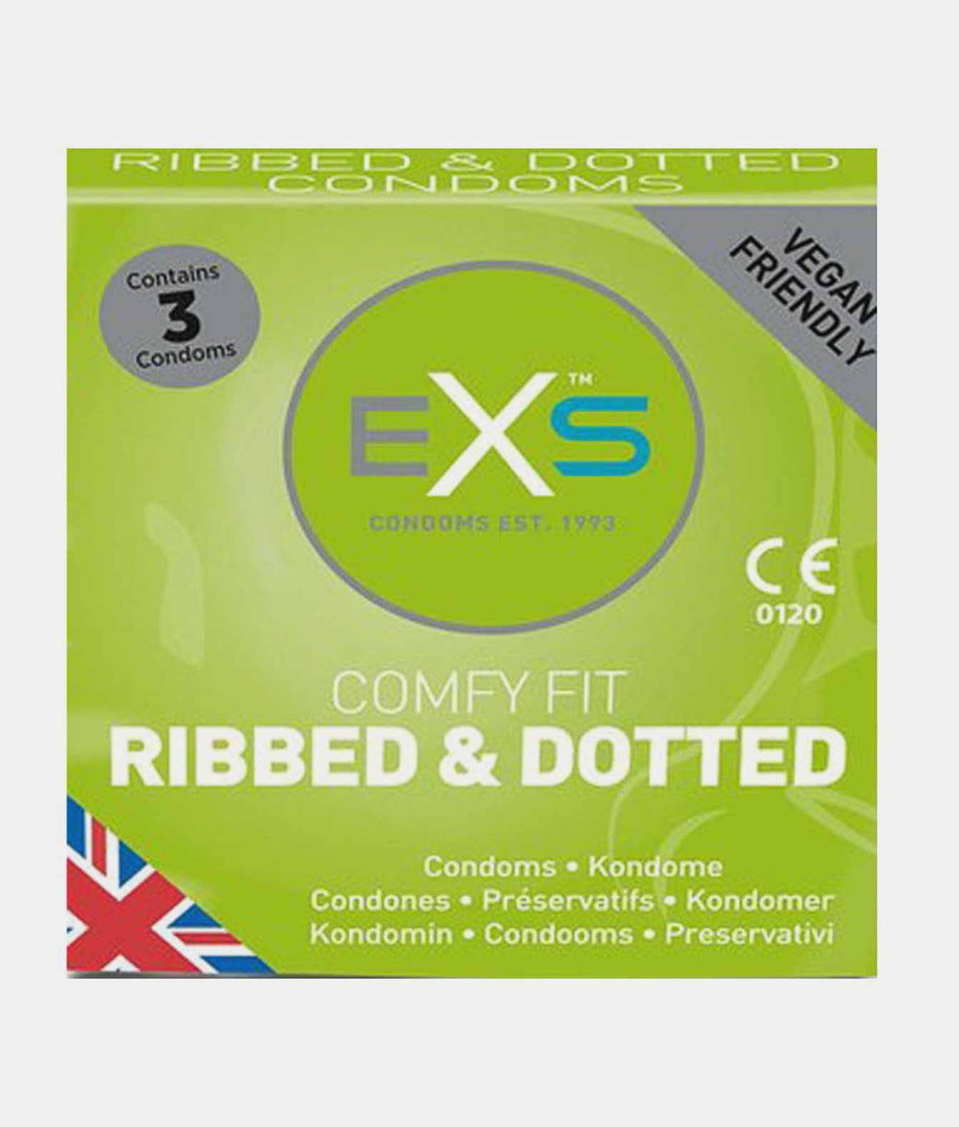 Exs Extreme 3 in One prezerwatywy lateksowe