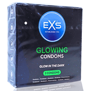 Exs Glowing Prezerwatywy świecące w ciemności  thumbnail