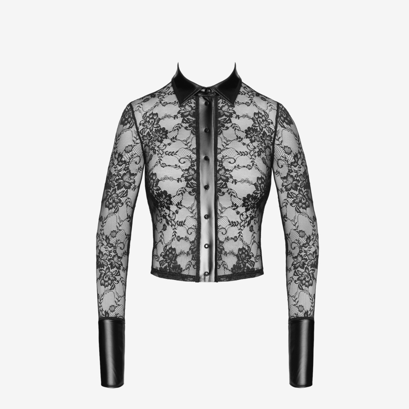 Noir Handmade Noirelle Lace ButtonUp F377 koronkowa koszula