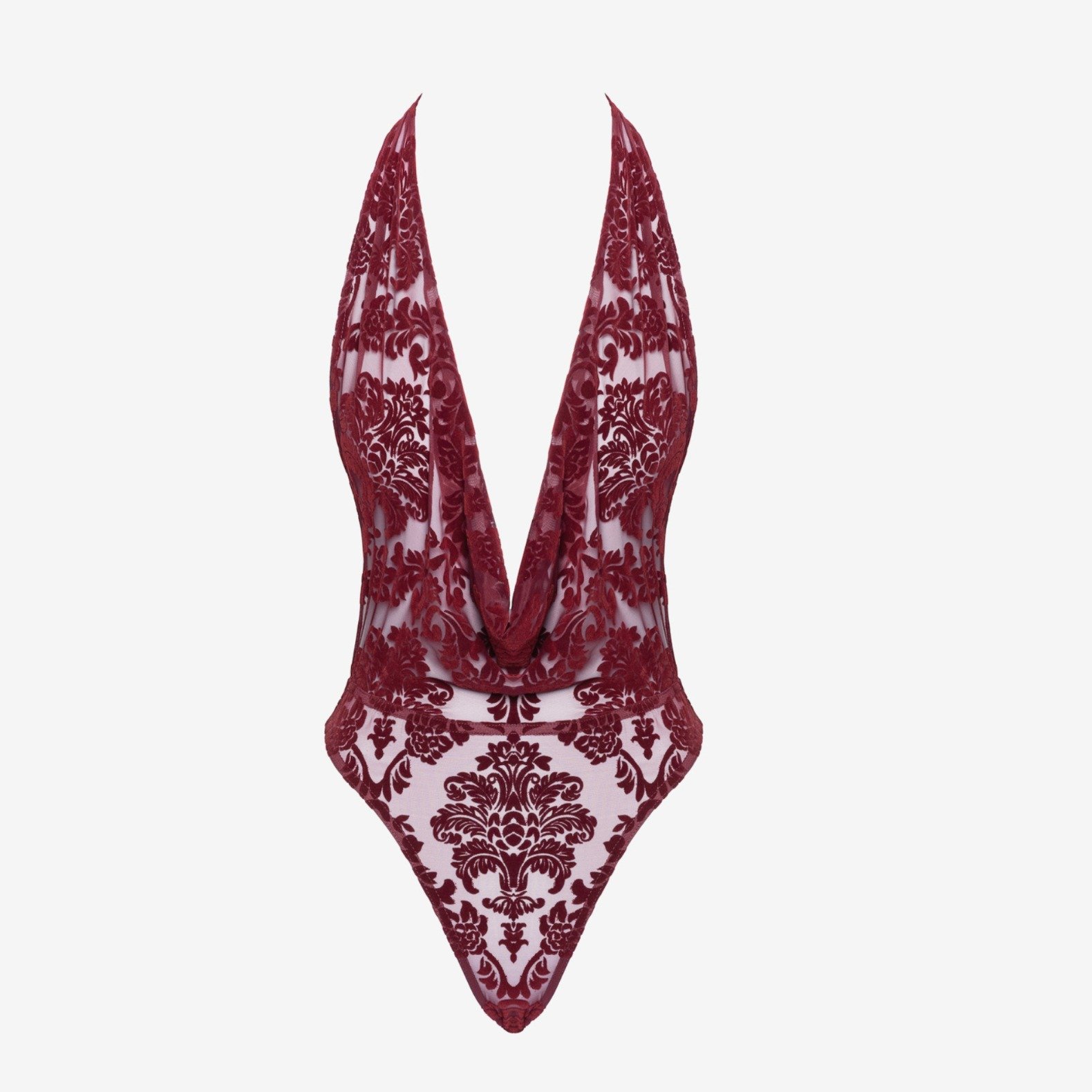 Noir Handmade Kink Royal F386 burgundowe body