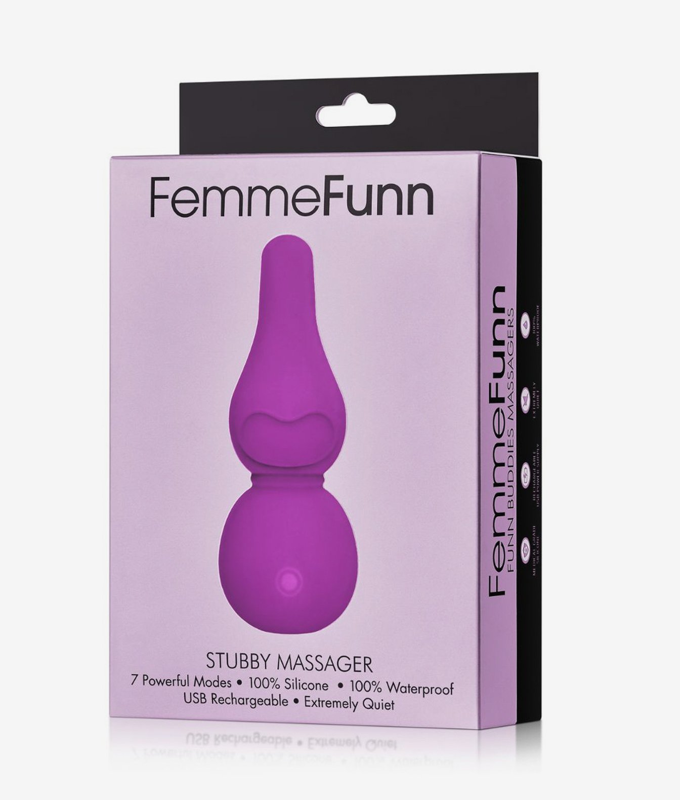 FemmeFun krótki masażer fioletowy