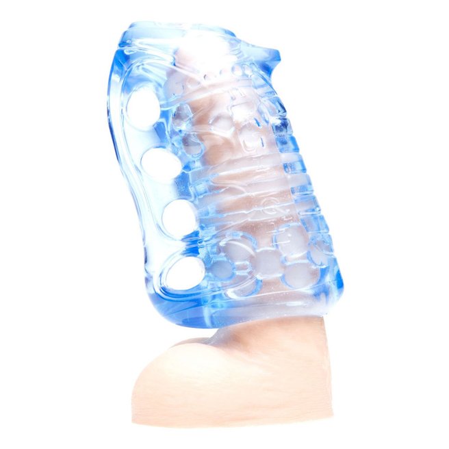 Fleshlight® Fleshskins Grip Blue masturbator