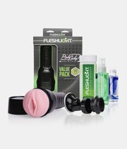 Fleshlight® Pink Lady Value Pack zestaw masturbator z akcesoriami thumbnail