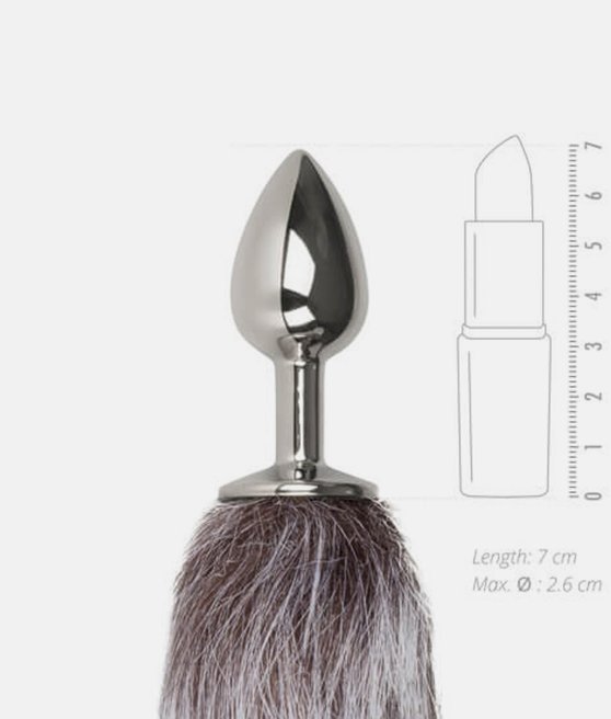 Fox Tail Plug No.5 korek analny z lisim ogonem