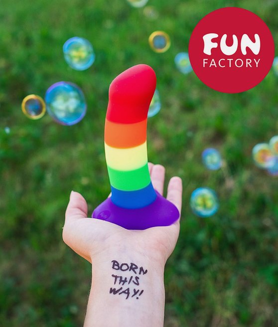 Fun Factory Amor Rainbow pride Edition dildo
