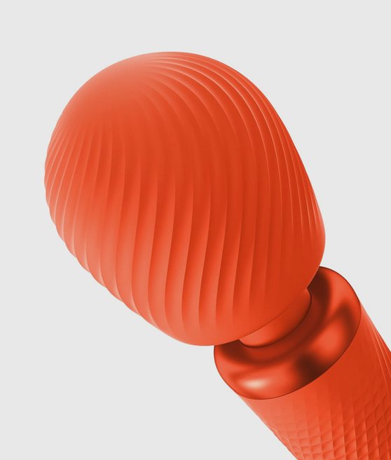 Fun Factory Vim Weighted Rumble Wand Sunrise Orange masażer ciała