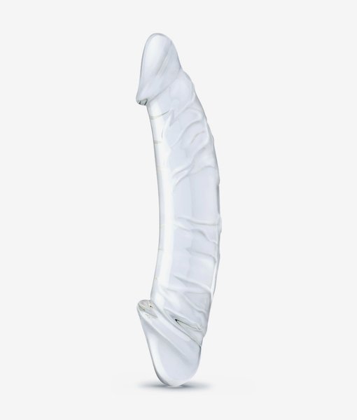 Glas Girthy Realistic Double Dong dildo