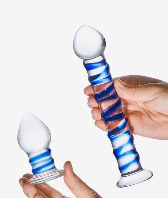 Gläs szklany zestaw do podwójnej penetracji