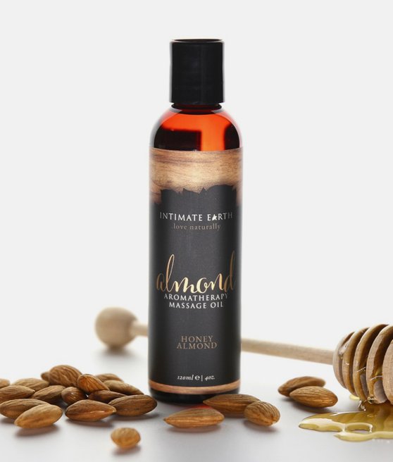 Intimate Earth Almond olejek do masażu