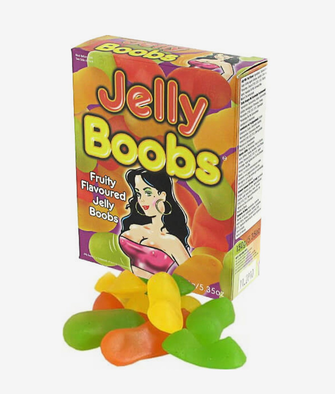 Jelly Boobs owocowe żelki w kształcie piersi