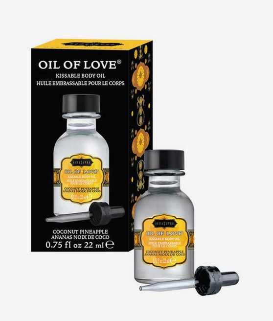 Kama Sutra Oil of love rozgrzewający olejek do gry wstępnej