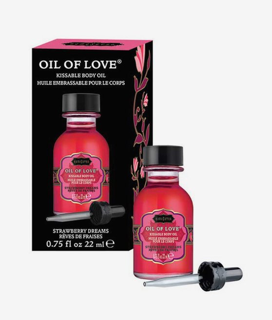 Kama Sutra Oil of love rozgrzewający olejek do gry wstępnej