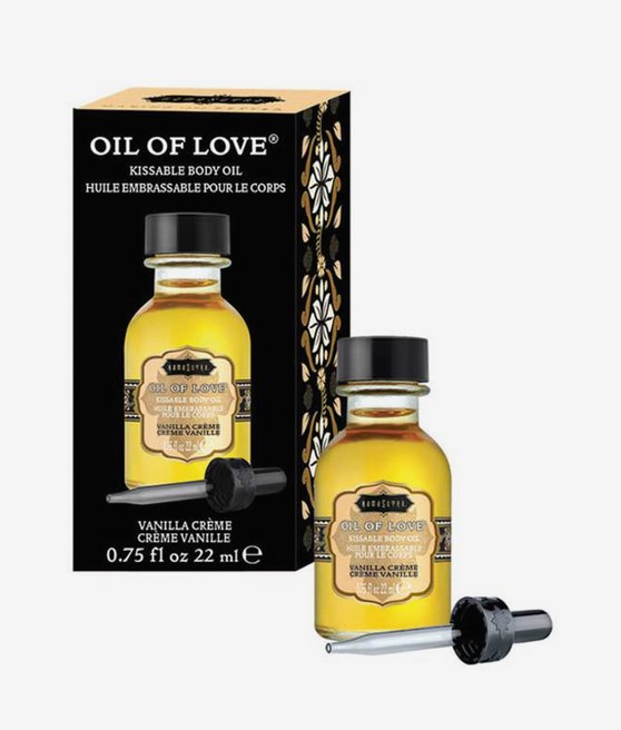 Kama Sutra Oil of love rozgrzewający olejek do gry wstępnej