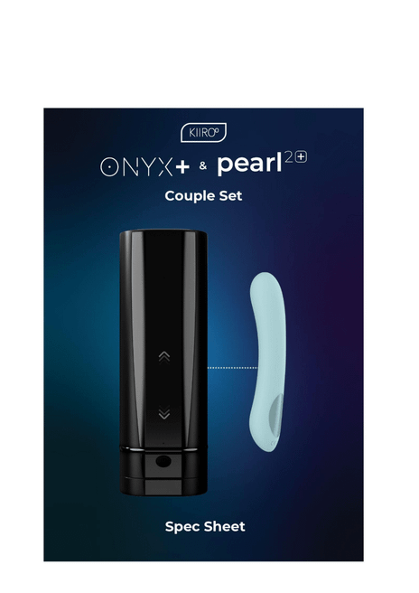 Kiiroo Onyx+ & Pearl2 Couple Set zestaw dla par