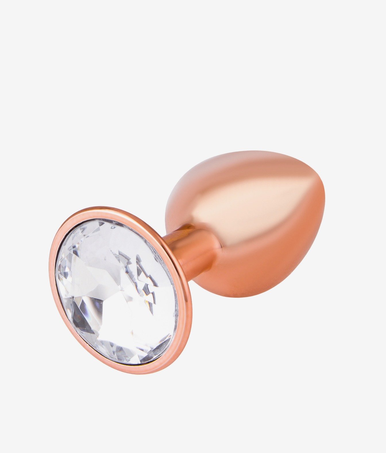 N69 Gaia aluminiowy korek ozdobny z kryształkiem przezroczystym M