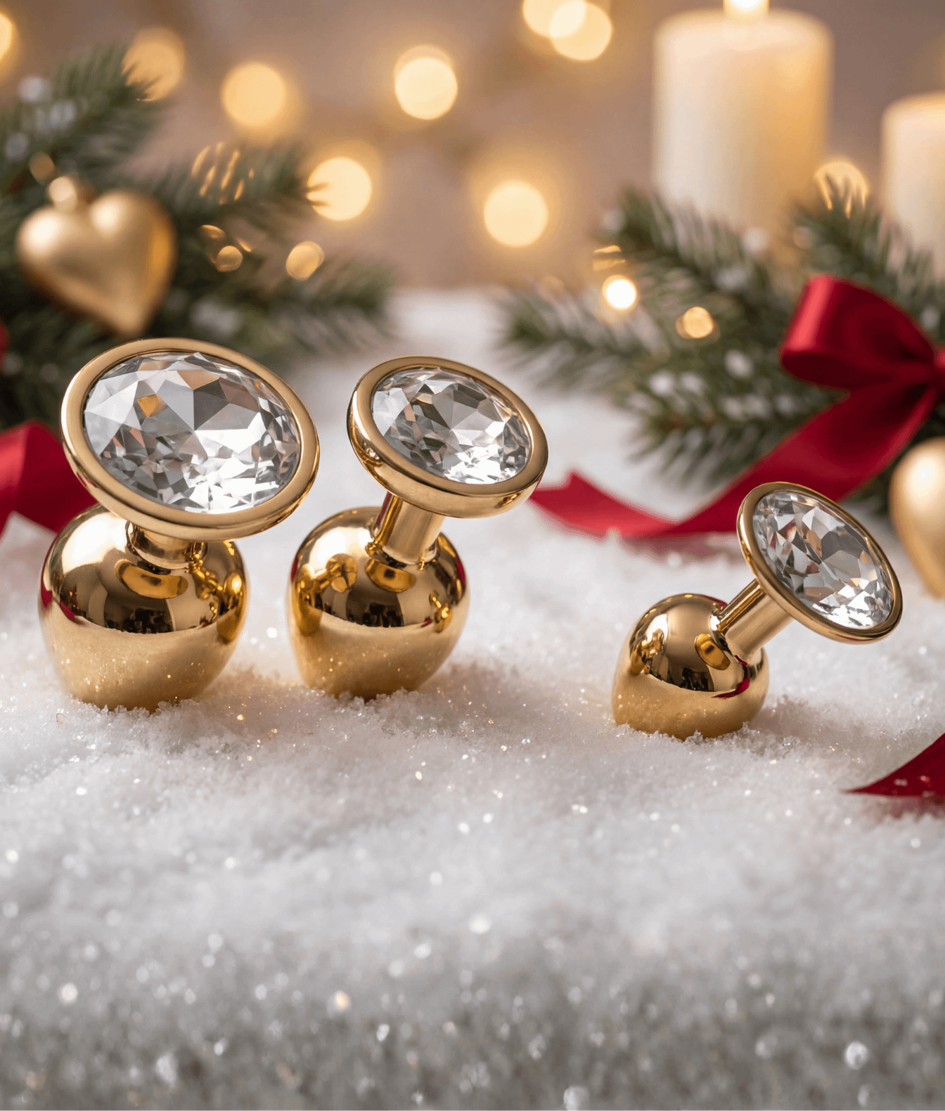 N69 zestaw aluminiowych korków ozdobnych z kryształkiem