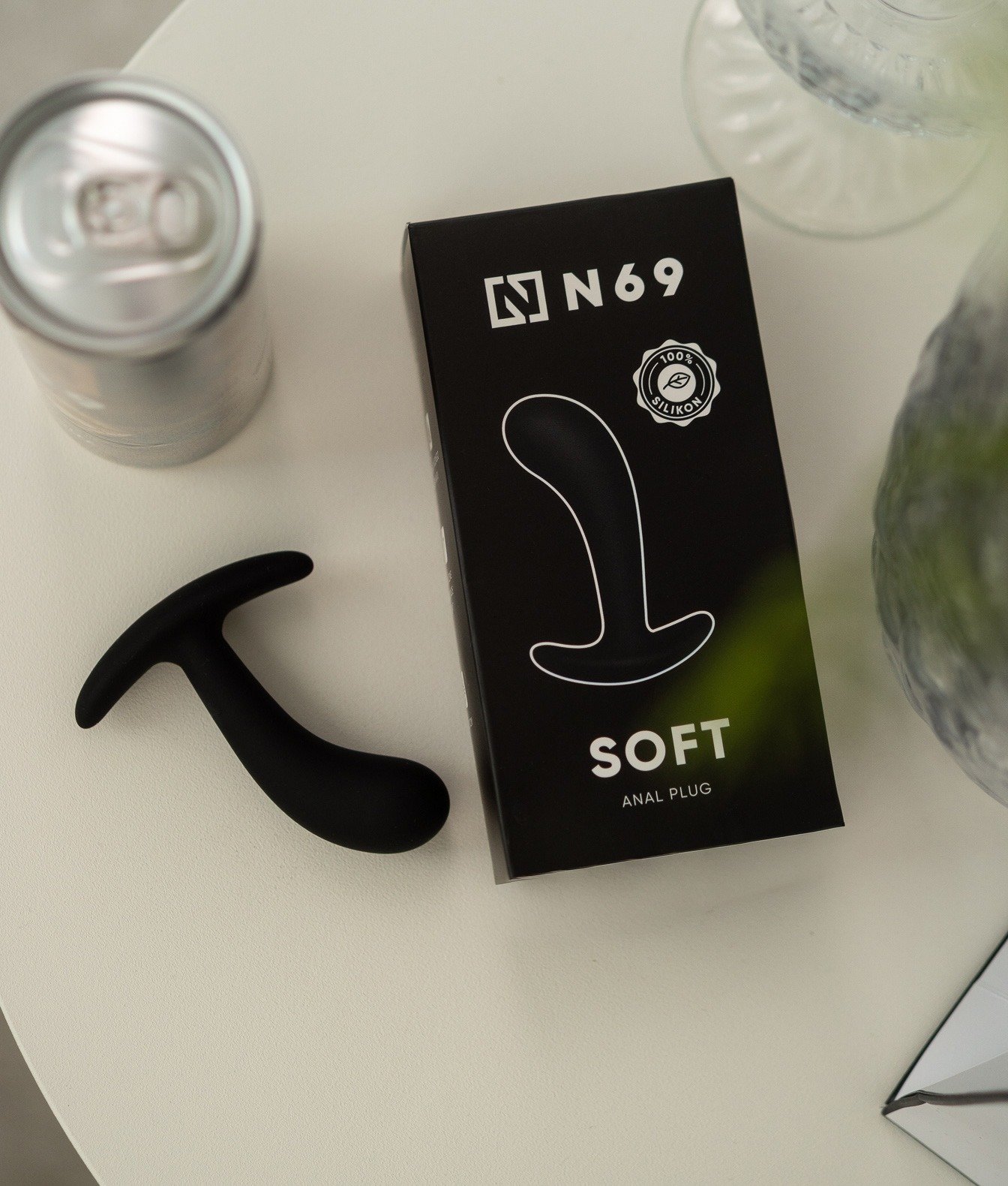 N69 Soft silikonowy czarny S