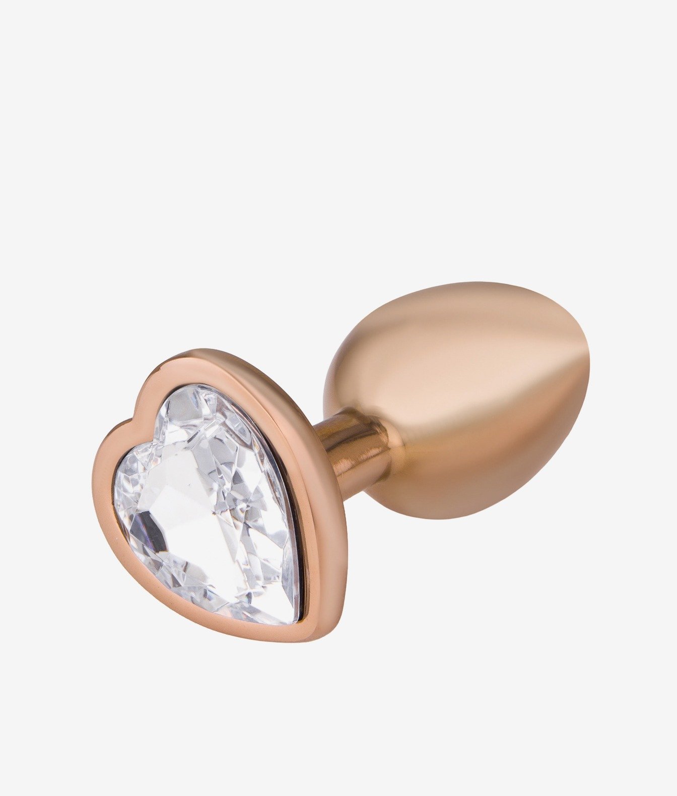 N69 Kiss aluminiowy korek ozdobny z kryształkiem clear M