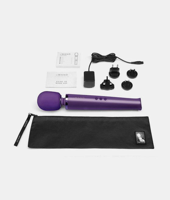le WAND purple rechargeable massager masażer ciała